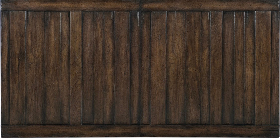 Whitney Trestle Dining Table With Two 21" Leaves