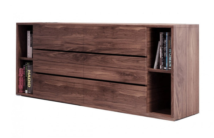 Jessamy Modern Walnut Dresser