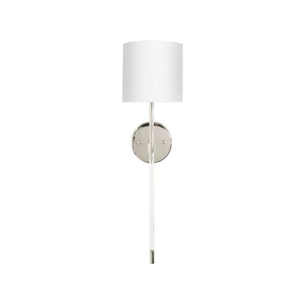 Winslet Acrylic & Silver Wall Sconce