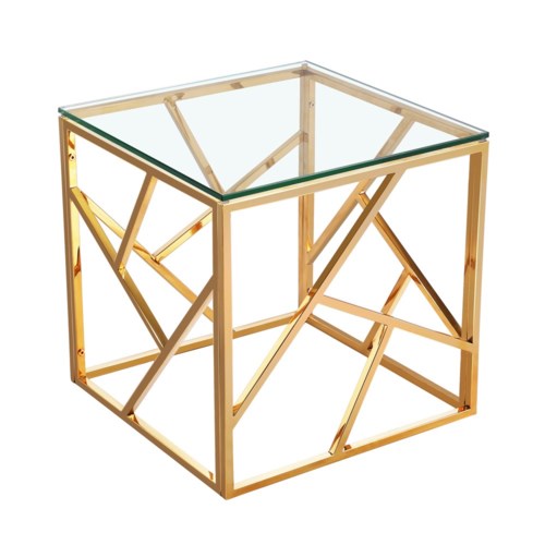 Lauren Gold End Table
