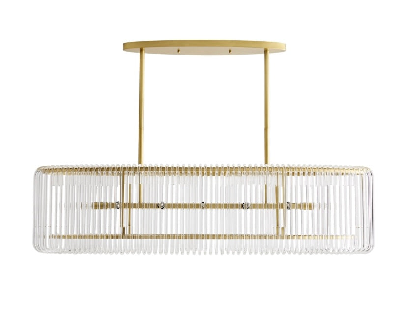 Denver Antique Brass Chandelier