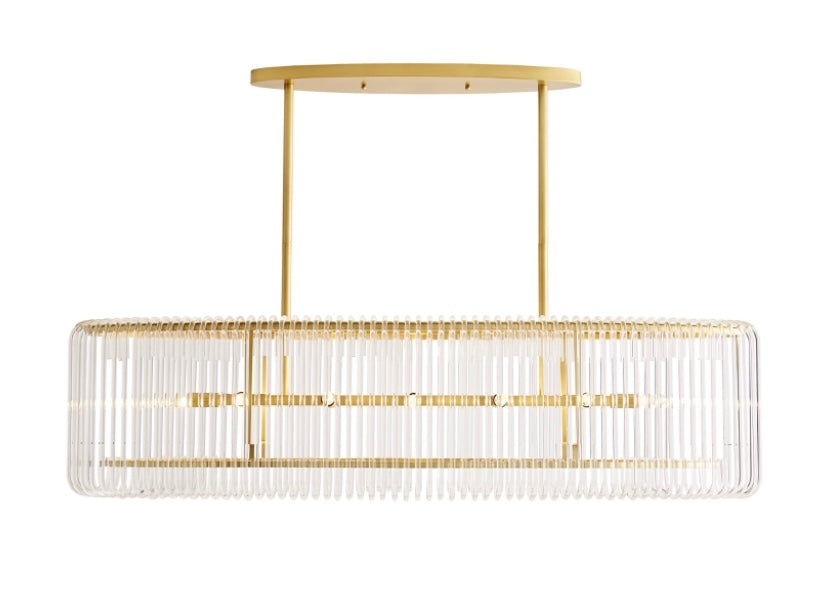 Denver Antique Brass Chandelier