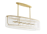 Denver Antique Brass Chandelier