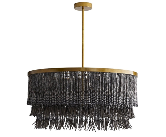 Dallas Dark Grey Chandelier