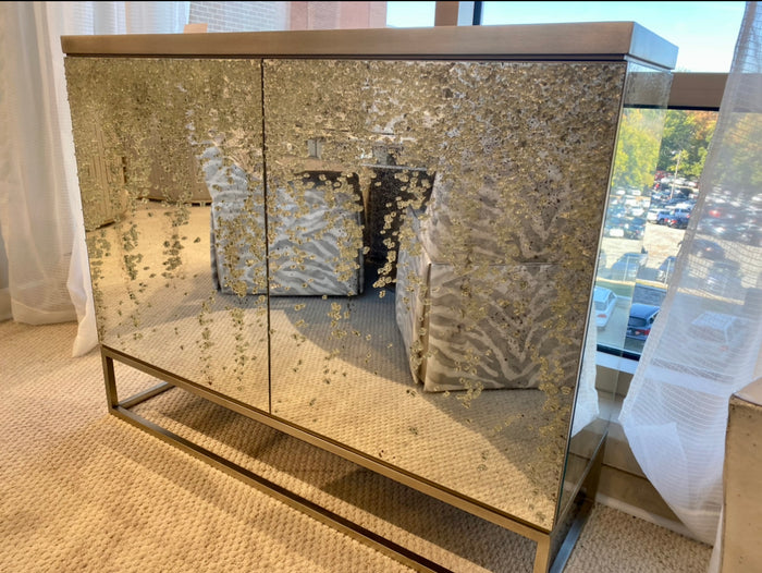 Waterfall Two-Door Cabinet - Luxury Living Collection