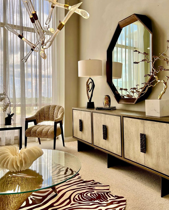 Varese Nine Fluted Light Tube Chandelier - Luxury Living Collection