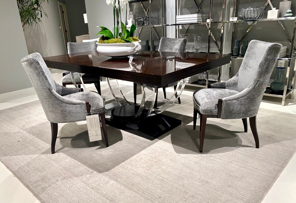 Regency Large Rectangular Dining Table With Two 20" Leaves