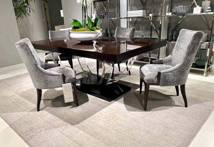 Regency Large Rectangular Dining Table With Two 20" Leaves