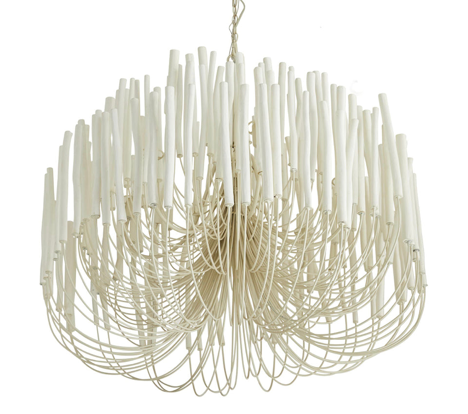 Sura White Large Chandelier