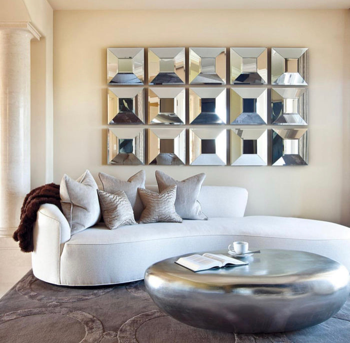 River Rock Aluminum Coffee Table