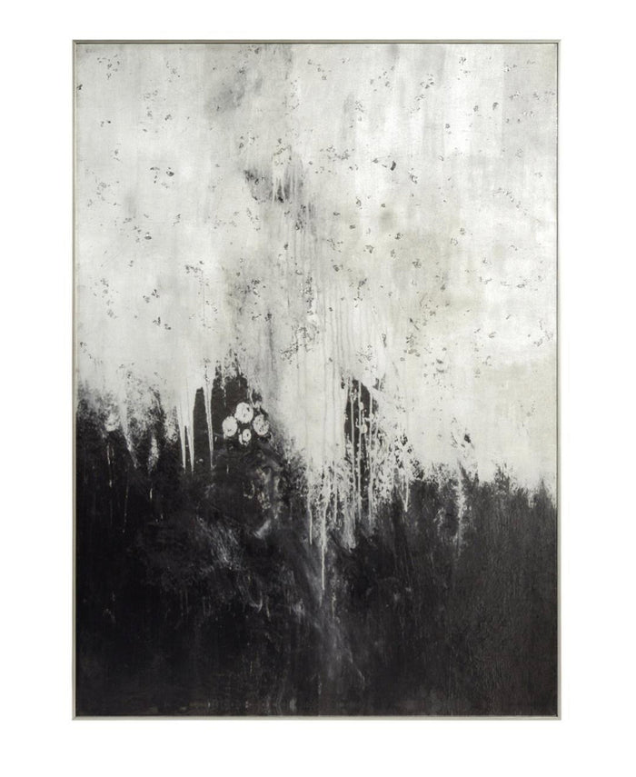 Silver Bold Painting - Luxury Living Collection
