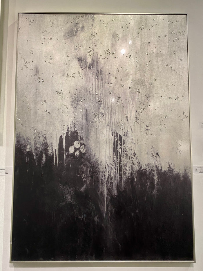 Silver Bold Painting - Luxury Living Collection