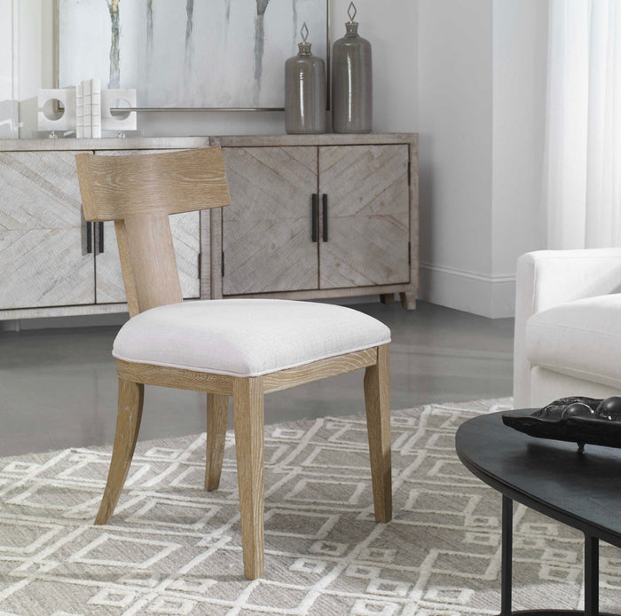 Rowan Natural Armless Chair