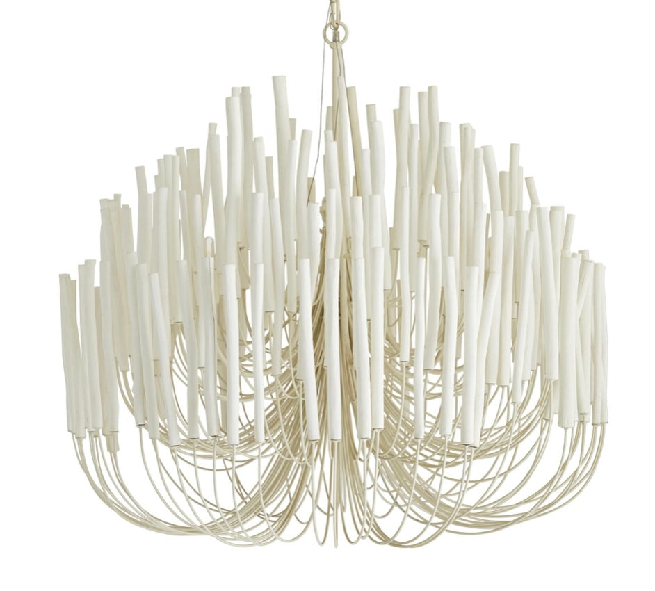Sura White Large Chandelier