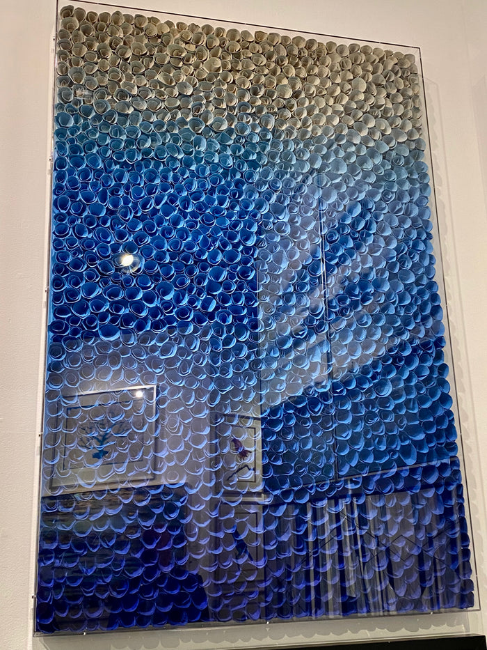 Bouquet Petals Acrylic Shadow Box - Luxury Living Collection