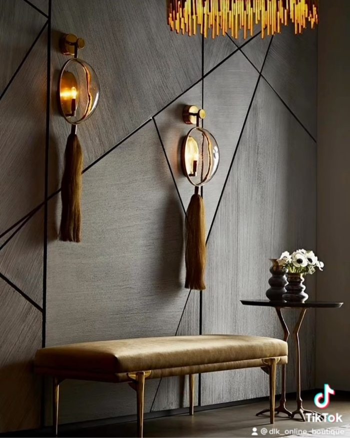 Artunis Antique Brass Fashion Sconce