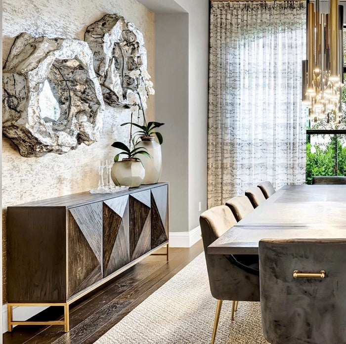 Reflection Silver Leaf Mirror