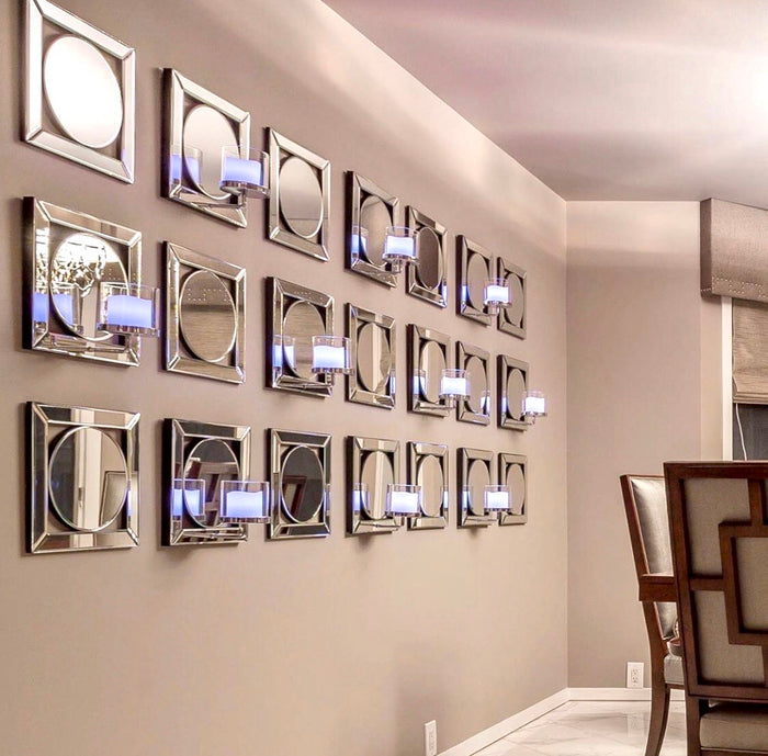 Lalu Mirror with Candle Holder