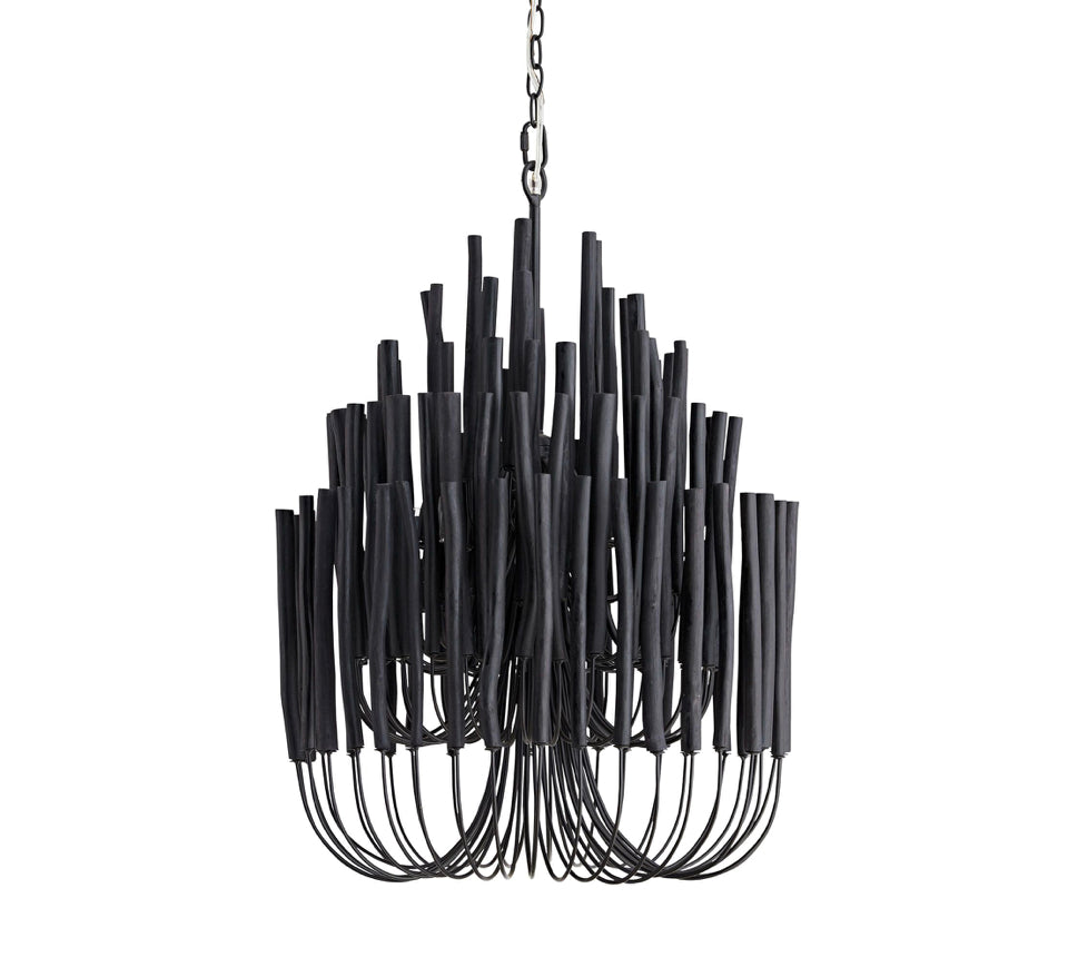 Sura Black Chandelier