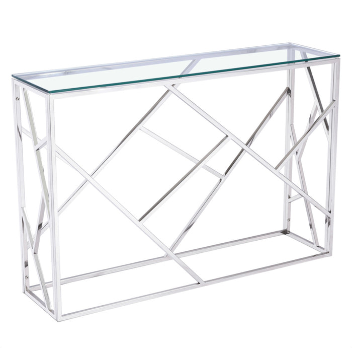 Lauren Silver Console Table