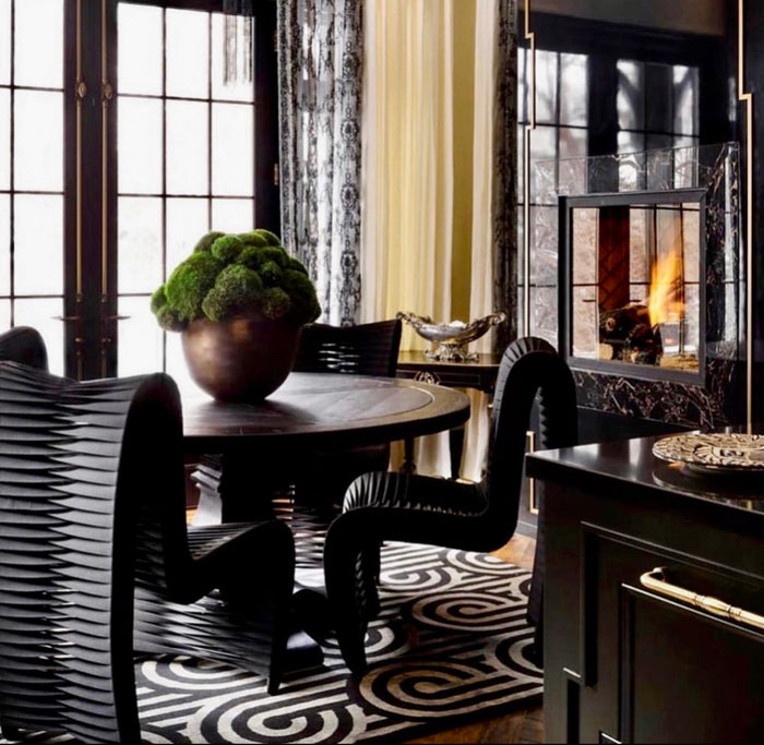 Straps High Back Dining Chair