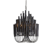 Sura Black Chandelier