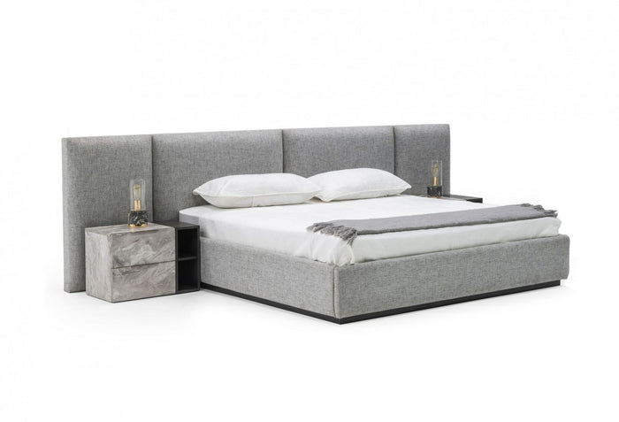 Hills Modern Grey Bed