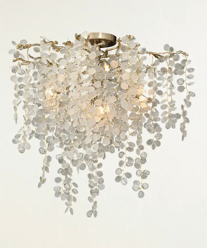 Willow Five-Light Flush Chandelier