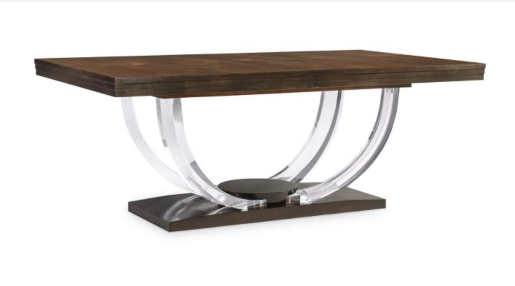 Regency Large Rectangular Dining Table With Two 20" Leaves