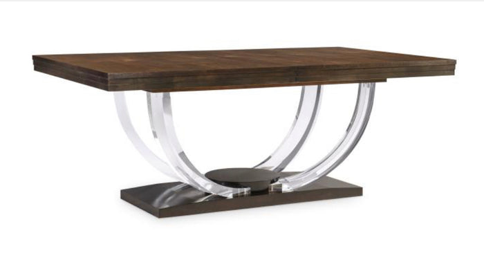 Regency Large Rectangular Dining Table With Two 20" Leaves