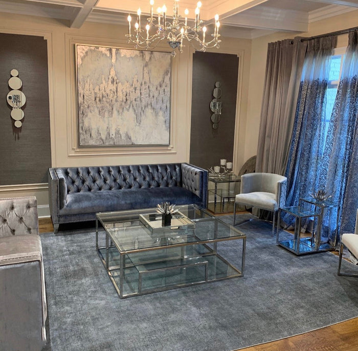 Bellus Stainless Steel End Table