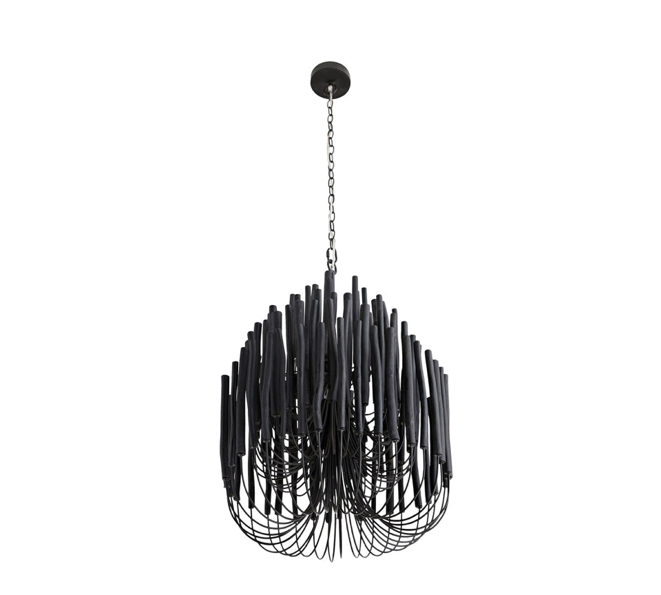 Sura Black Chandelier