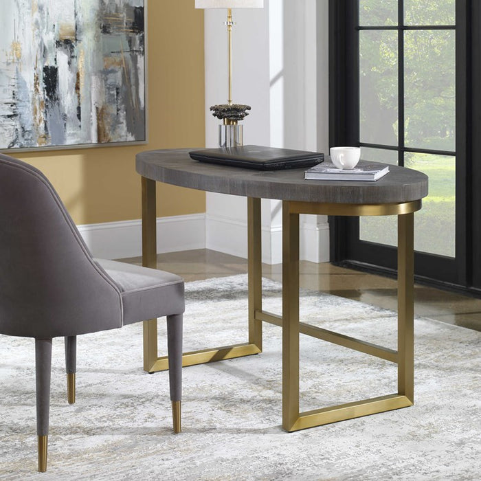 Zoya Oval Desk
