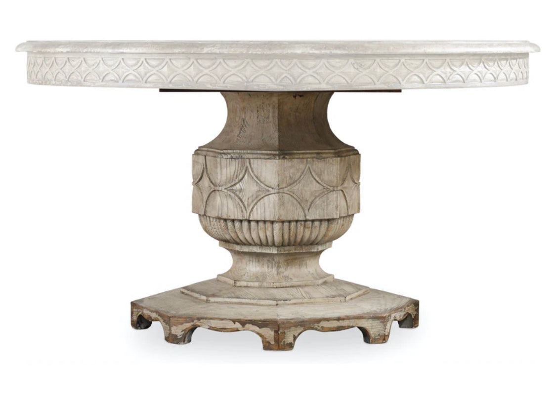 Classico 54in Round Dining Table with One 20'' Leaf