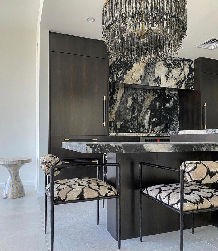 Dallas Dark Grey Chandelier