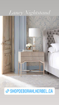 Laney 2 Drawer Nightstand