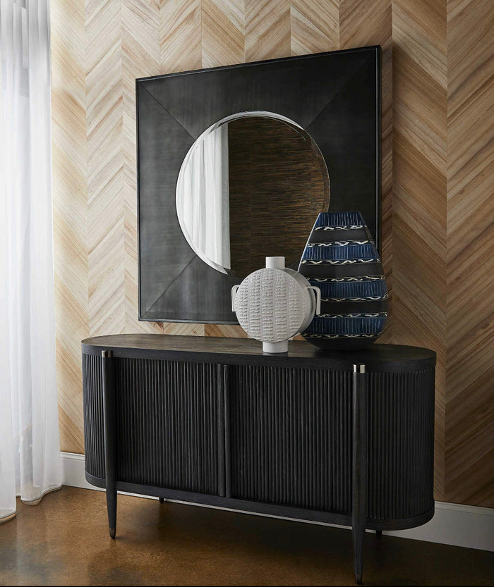 Foziya Black Ceruse Cabinet
