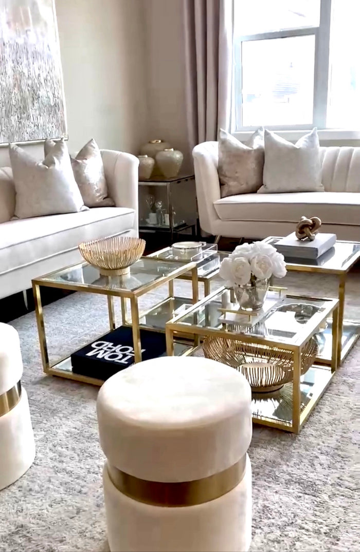 Dalton Gold Coffee Table
