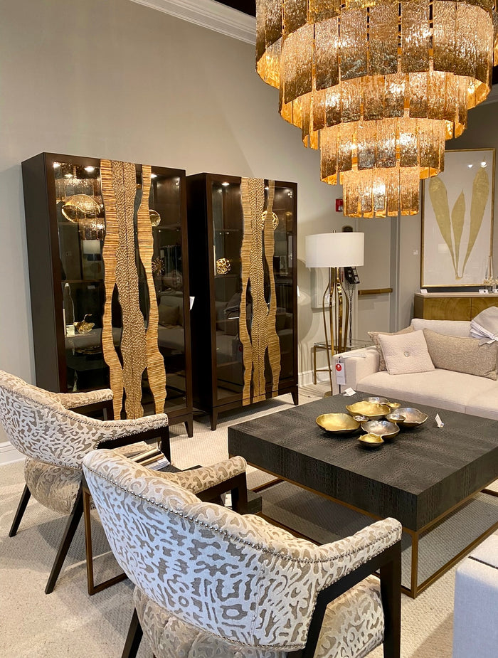 Freesia Twilight Glass Chandelier - Luxury Living Collection
