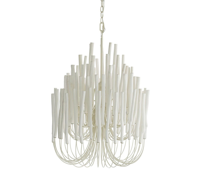 Sura White Small Chandelier