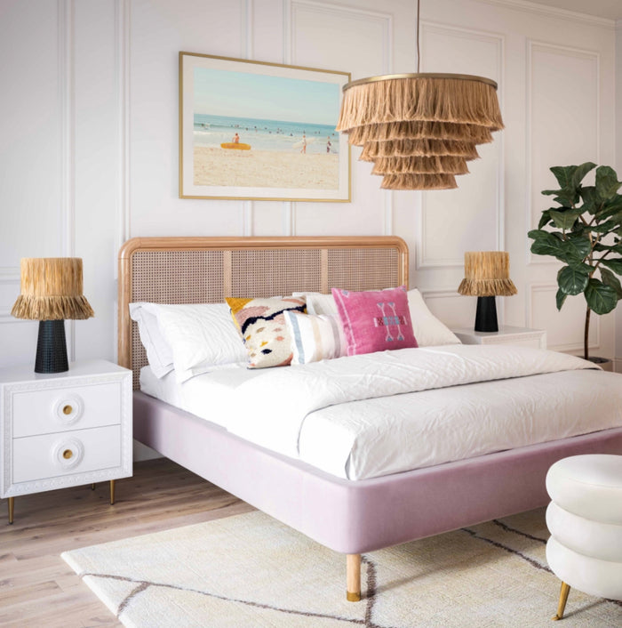 Ciro Blush Bed - Luxury Living Collection