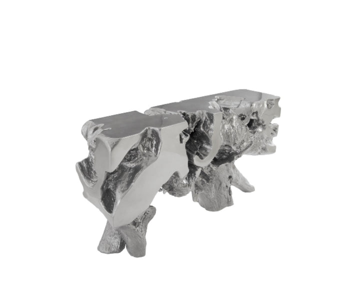 Wyn 58" Liquid Silver Console