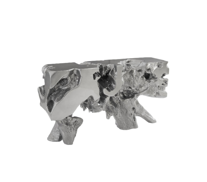 Wyn 58" Liquid Silver Console