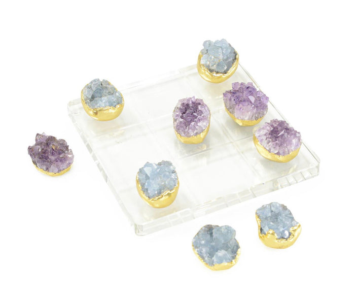 Kingsley Amethyst & Cyanite Game II - Luxury Living Collection