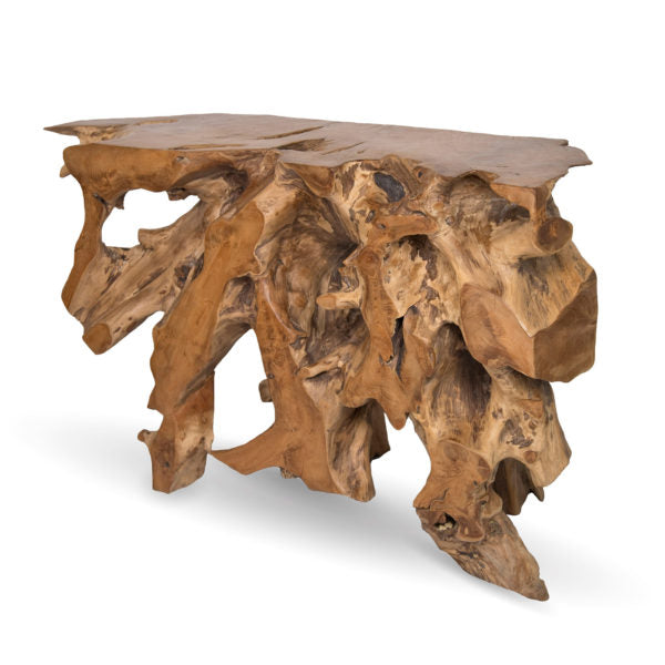Natural Console Table - Small