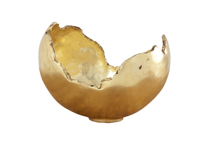Kia Gold Leaf Decorative Bowl