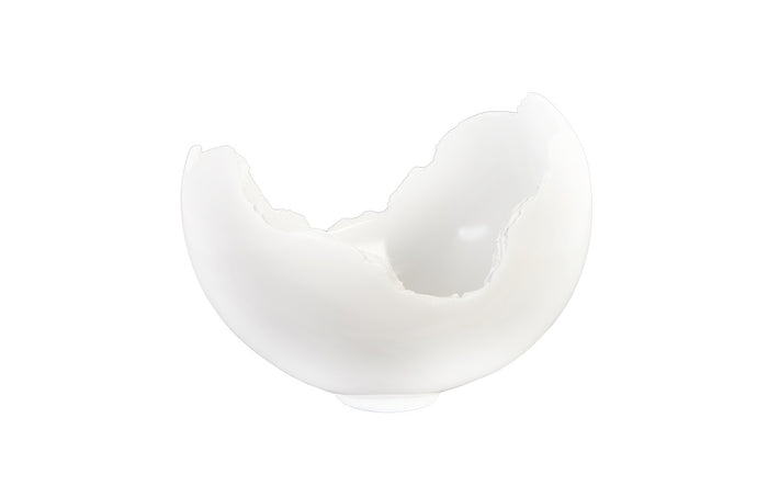 Kia White Decorative Bowl