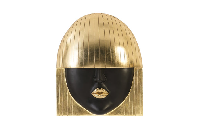 Kiss Face Wall Sculpture