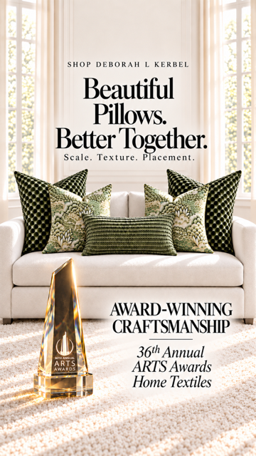 Why Some Pillows Add So Much More to a Room  The finishing detail that changes how a space looks—and how it feels.