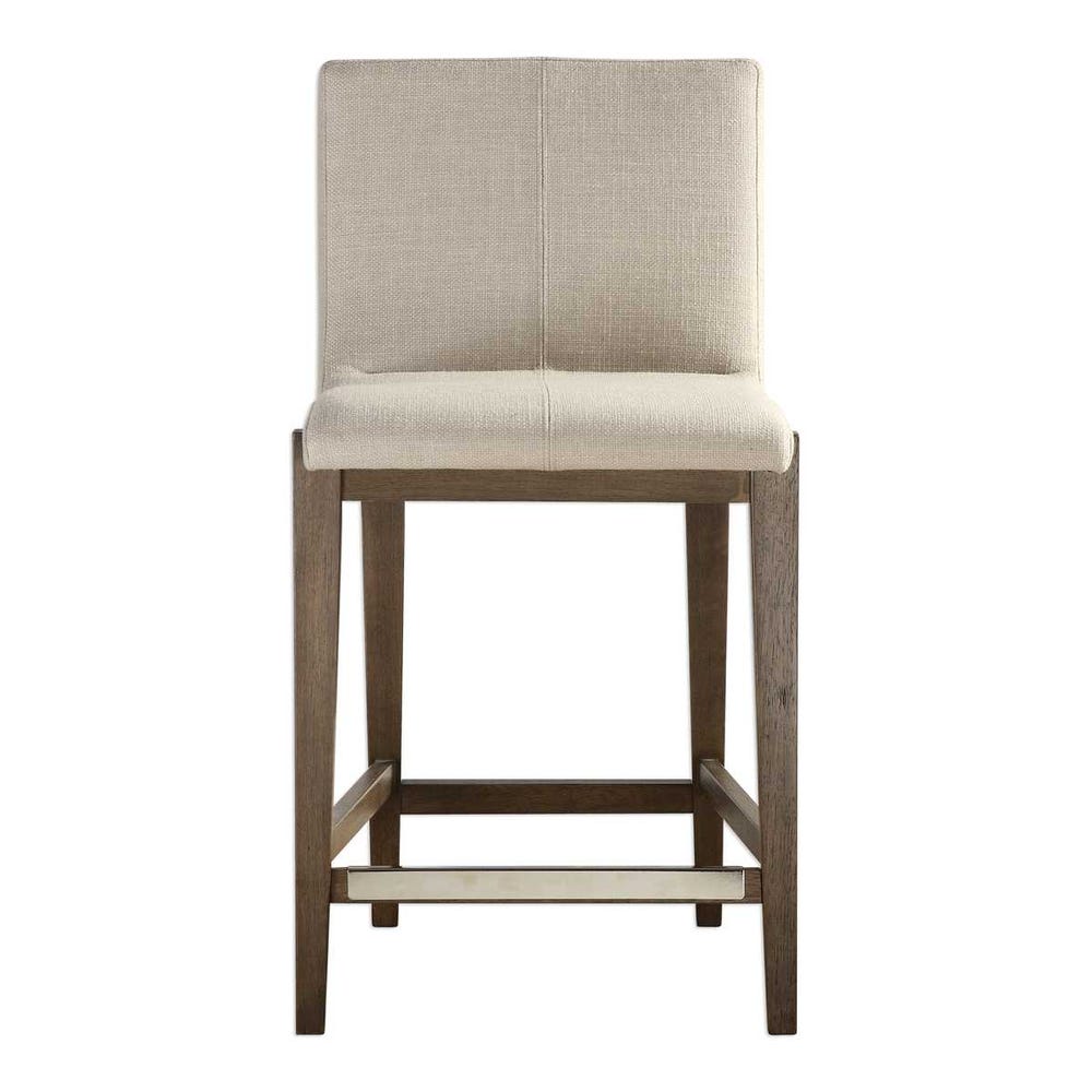 Ashvi Beige Counter Stool